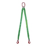 thumbnail of Hebebandgehänge 2 Strang 1400 kg 3 Meter Ösenhaken, Anschlagkette