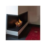 thumbnail of NILLA 1080 - Chimenea de bioetanol de esquina. Apertura - Izquierda - Quemador Ondulado 65cm / Capacidad 4.4L