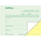 thumbnail of Quittungsblock A6 2x40 Blatt selbstdurchschreibend