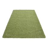 thumbnail of Teppich Wohnzimmer Hochflor Einfarbig Weich Flauschig Waschbar Strapazierfähig Schlafzimmer Grün 300x400 cm – RHEIN von Kadima Design
