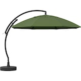 thumbnail of SUN GARDEN Ampelschirm Easy Sun TOP MODE Ø 375 cm anthrazit / grün