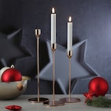 thumbnail of Stabkerzenhalter roségold 3er Set Kerzenständer Tafelkerzenhalter Kerzenhalter
