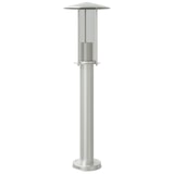 thumbnail of Helloshop26 - Lampadaire d'extérieur argenté 60 cm acier inoxydable Argent 02_0042518