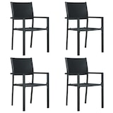 thumbnail of Helloshop26 - Juego de comedor de jardín exterior negro de 5 piezas 02_0013839