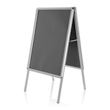 thumbnail of Kundenstopper / Gehwegaufsteller AGENDA II Aluminium silber hjh OFFICE