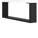 thumbnail of Table de chevet blanc brillant 40x40x50 cm bois d’ingénierie – Modèle Étoile