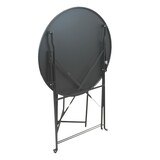 thumbnail of Bistrotisch Ø60xH70 cm klappbar - Metall Dunkelgrau