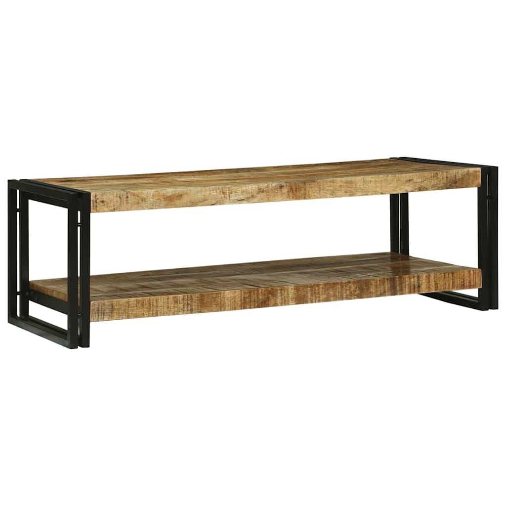 vidaXL Couchtisch Braun 120 x 50 x 38 cm Massivholz Mango