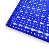thumbnail of Pannello forato porta utensili da appendere a muro in acciaio 100x50 cm -  Blu