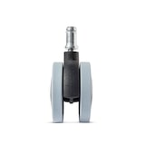 thumbnail of Rocada - Conjunto de 5 rodas para cadeiras de escritório especiais para superfícies delicadas como madeira ou parquet (eixo de 11mm)