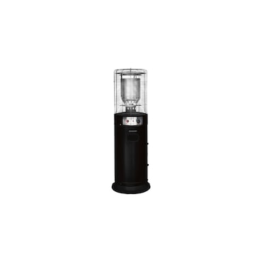 INFINITON Estufa exterior PG-HF2, 136 cm, Apta para Gas Propano o Butano, anti-vuelco, Apagado de seguridad, Negro