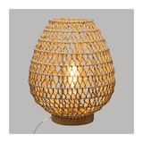 thumbnail of Lampe à poser en métal et papier H 35.5 cm