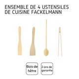 thumbnail of Ensemble de 4 ustensiles de cuisine Fackelmann Boisselerie