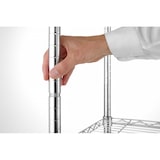 thumbnail of HENDI Lagerregal mit 5 Fächern, Chrom, 910x455x(H)1830mm