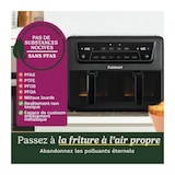 thumbnail of Friteuse Sans Huile Cuisinart - Airfryer Afd10xble - Capacité 10,4l - Double Cuves - Noir - 2400w
