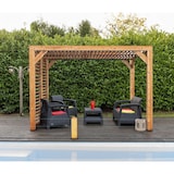 thumbnail of HABRITA Pergola 7.32m² Bois Traité tho2331vt