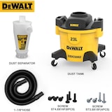 thumbnail of Dewalt Abscheidefilter 23L Poly-Tank – DXVCS002