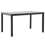 thumbnail of METRO PROFESSIONAL Gastro Tisch Balsario, Alu/PE-Rattan, 130 x 90 cm, rechteckig, schwarz