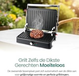 thumbnail of Emerio Contactgrill - Tosti Apparaat - 34x24cm - Panini Grill - Tosti IJzer CG-130859 - RVS / Zwart
