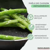 thumbnail of 16 cm aluminium koekenpan met keramische antiaanbaklaag, PFAS-vrij, Fackelmann Brandao