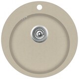 thumbnail of Granitspüle Einzelbecken Rund 2 | vidaXL : Farbe - Beige
