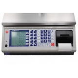 thumbnail of ABDPRO - Balance homologuée poids-prix avec ticket et colonne, portée 15/30 kg, précision 5/10 g, plateau 330x250 mm