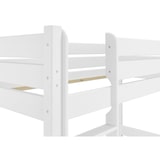 thumbnail of Etagenbett für Erwachsene weiß 100x200 Stockbett teilbar mit Rollrost Matratzen 60.16-10WT100M