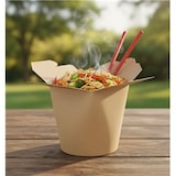 thumbnail of MONOUSO - Embalagem Fechado Takeaway Kraft 16Oz/480ml (500 Uds)