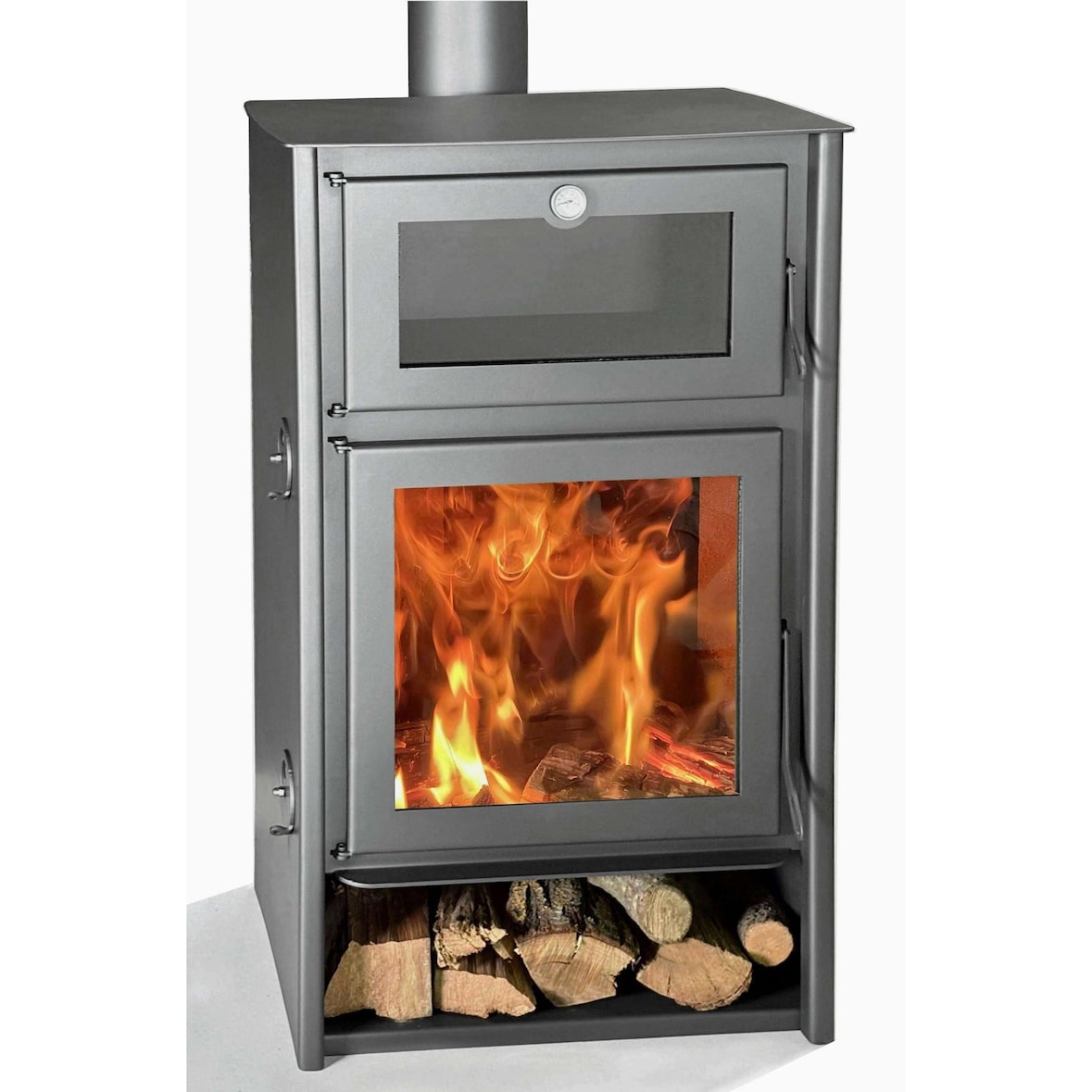 Estufa de leña modelo nice 11 kw