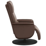 thumbnail of vidaXL Massagesessel mit Fußteil Braun Kunstleder