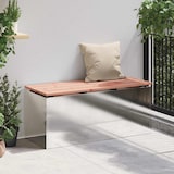 thumbnail of vidaXL Gartenbank Edelstahl 100 x 40 x 43 cm