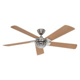 thumbnail of Deckenventilator Rotary Chrom Buche mit Fernbedienung 132