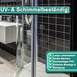 thumbnail of PRIOstahl Duschdichtung Transparente Magnetdichtung 2 Meter 180° für Glasstärke: 6mm für Duschtüren