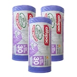 thumbnail of Alfapac - 30L 55x60cm hersluitbare vuilniszakken 'Lavendel', 3 rollen x 15 eenheden (80% gerecycled)
