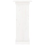 thumbnail of vidaXL Blumenständer Weiß 40x40x90 cm Massivholz Kiefer