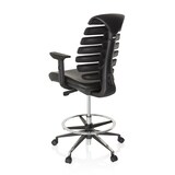 thumbnail of Bürostuhl / Drehstuhl ERGO LINE II WORK Leder schwarz hjh OFFICE