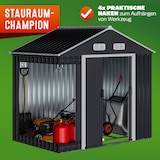 thumbnail of GARDEBRUK® XL Gerätehaus mit Fundament Kantenschutz