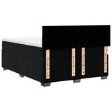 thumbnail of vidaXL Boxspringbett mit Matratze Schwarz 160x200 cm Samt
