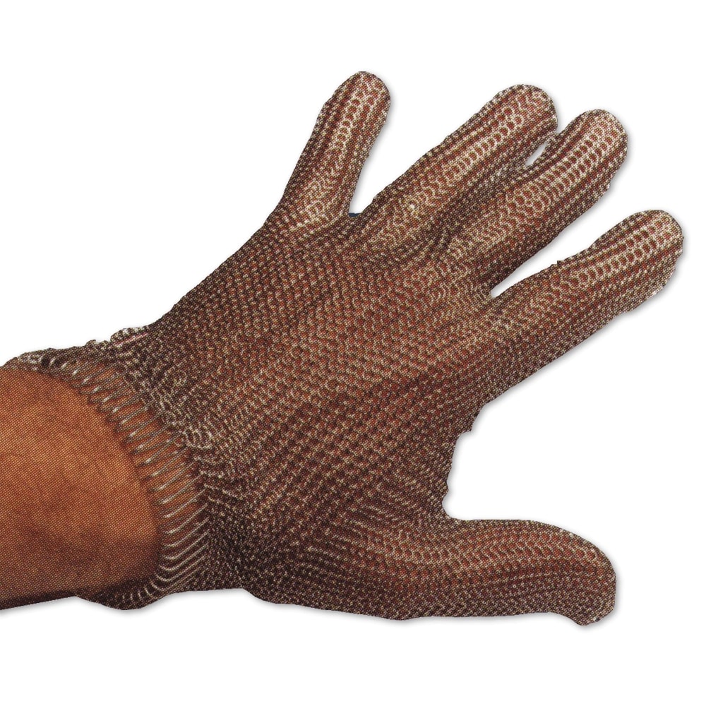 Guante de malla inoxidable reversible modelo expert - Talla L