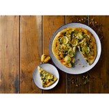 thumbnail of 6 x Teller dreieckig 31,1cm STONECAST HINTS indigo