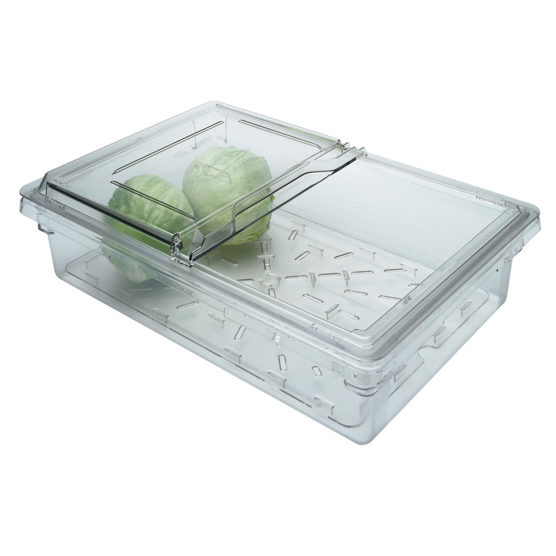 CAMBRO - 1826DSCW-135 - Estante drenagem para caixas de armazenamento (Não inclui caixa) - 66 x 46 cm - Transparente