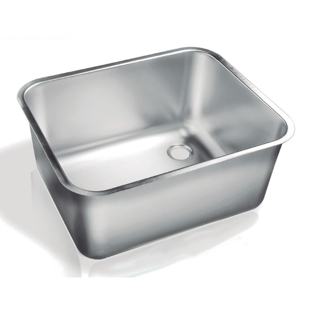 Cuba de lavatório industrial INOX para soldar - VD