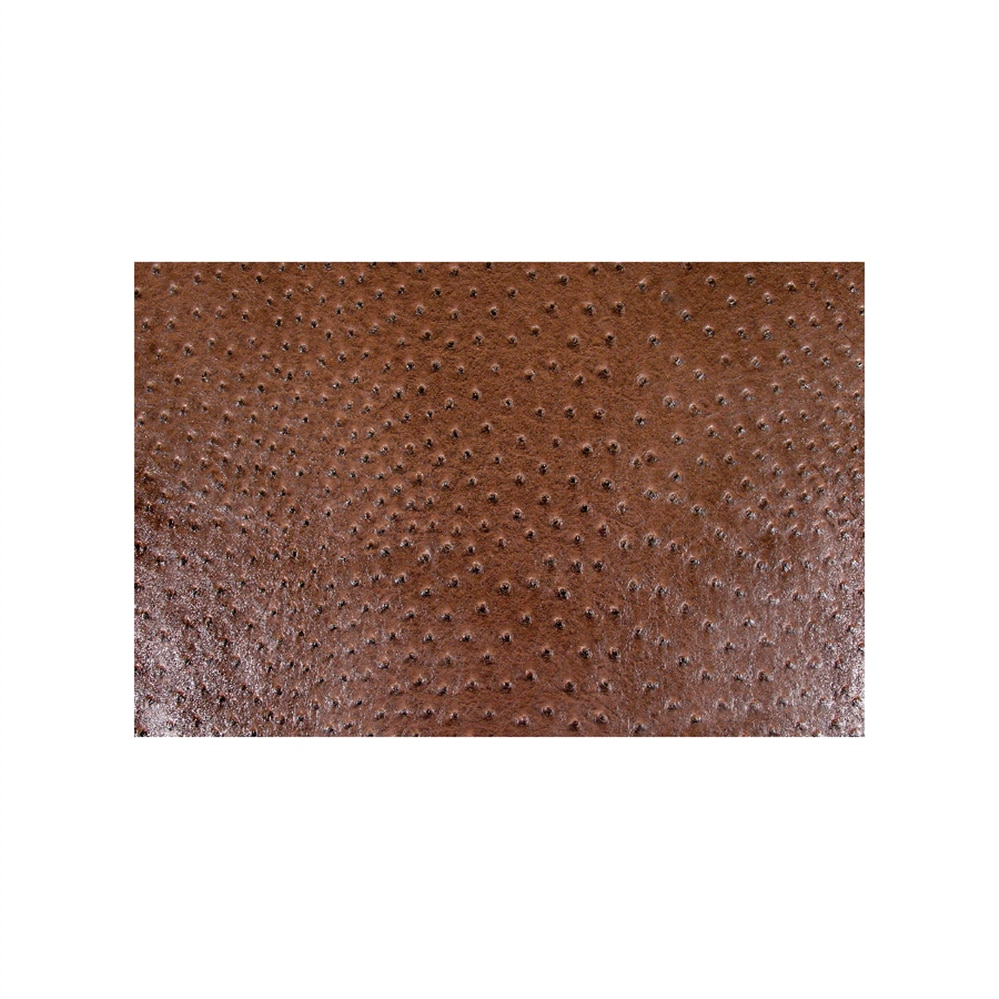 12 Unités - Sets De Table Simil Hippopotame  45,5X30,5 Cm Marron Pvc - Garcia de Pou