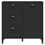 thumbnail of vidaXL Sideboard VIKEN Schwarz 80x40x80 cm Holzwerkstoff