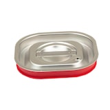 thumbnail of GN Deckel Gastronorm 1/6 mit Silikonring aus Edelstahl GVK ECO