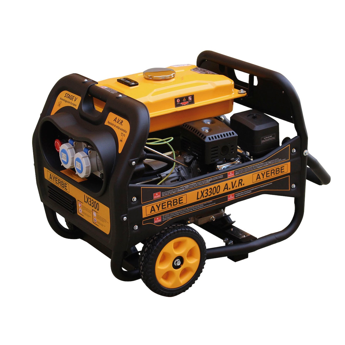 Gerador a Gasolina LX3300 com Arranque Elétrico e Motor Kiotsu KT-175