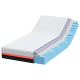 thumbnail of vidaXL Matratze Weiß und Grau 90 x 190 cm Memory Foam