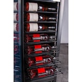 thumbnail of Vetrina vino slim 112 bottiglie temperatura +2°C +20°C mensole in metallo e cassetto inferiore SLIMWINESW1121TB