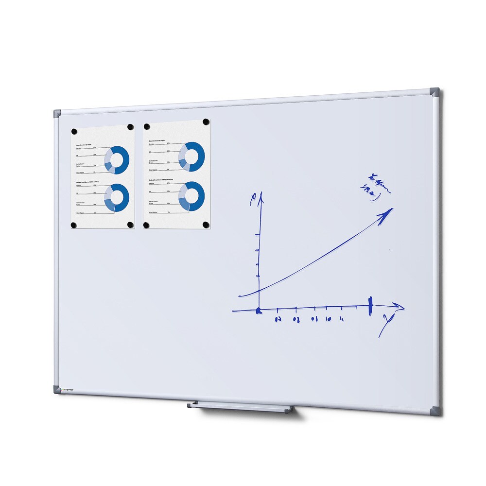 Exposicionate Magnetische Weißwandtafel (90x120) WBNECS90x120