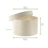 thumbnail of FHC - 100Pcs - Boite bois ronde avec couvercle - Ø 6,5cm H4,5cm